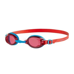 Speedo Jet okulary do pływania Junior turkusowy niebieski/czerwony Lava 8-09298C106 - Pływanie - miniaturka - grafika 1