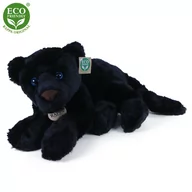 Maskotki i pluszaki - Pluszowa czarna pantera leżąca 40 cm ECO-FRIENDLY - miniaturka - grafika 1