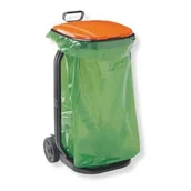 Skrzynie ogrodowe - INNA INNA Pojemnik na śmieci GF 5770 100 l Pomarańczowy - miniaturka - grafika 1