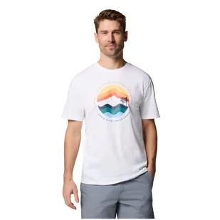 T-shirt sportowy z krótkim rękawem męski Path Lake II Graphic Tee - Koszulki sportowe męskie - miniaturka - grafika 1
