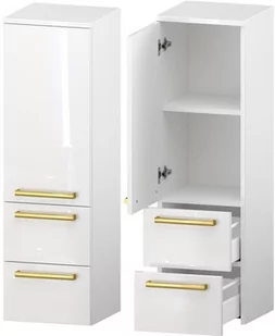 Słupek Łazienkowy ATHOS 1D 2SZ 20 L UZ - Szafki łazienkowe - miniaturka - grafika 1