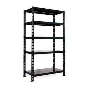 Regał półkowy 1+1 GRATIS, 1800x1600x600 mm, 5 półek, nośność półki 200 kg, podstawowy - Szafy i regały magazynowe - miniaturka - grafika 2