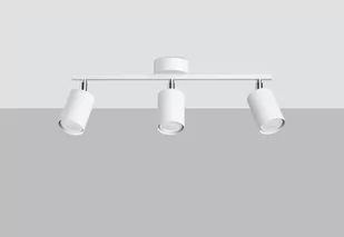 Sollux Lemmi SL.1125 plafon oprawa sufitowa 3x40W LED GU10 IP20 biały - Lampy sufitowe Sollux Lemmi SL.1125 plafon oprawa sufitowa 3x40W LED GU10 IP20 biały - Lampy sufitowe - miniaturka - grafika 1