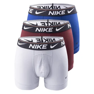 Męskie Bokserki NIKE TRUNK 3PK 0000KE1256065 – Wielokolorowy - Majtki męskie - miniaturka - grafika 1