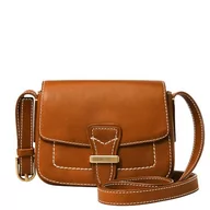 Torebki damskie - Fossil Small Flap Crossbody Tremont damskie skórzane ZB1825222, brązowy - miniaturka - grafika 1