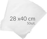 Folia, papier śniadaniowy, serwetki - Blow 44-443# Worki do żywności 28x40 50szt - miniaturka - grafika 1