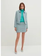 Spódnice - STEFANEL Spódnica w kolorze turkusowo-niebieskim - miniaturka - grafika 1