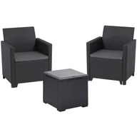 Meble ogrodowe - KETER Zestaw mebli balkonowych  Marie Grafitowy - miniaturka - grafika 1