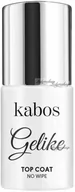 Lakiery hybrydowe - Kabos - Gelike - Top Coat No Wipe - Hybrid Nail Polish - Hybrydowy lakier nawierzchniowy - 8 ml - miniaturka - grafika 1