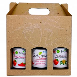 ZESTAW PREZENTOWY Podlasiak Podlasianka Lemoniady Różne Smaki Dobry Prezent - Soki i napoje niegazowane ZESTAW PREZENTOWY Podlasiak Podlasianka Lemoniady Różne Smaki Dobry Prezent - Soki i napoje niegazowane - miniaturka - grafika 1
