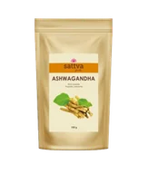 Suplementy naturalne - Organiczna Ashwagandha w proszku, 100 g - miniaturka - grafika 1