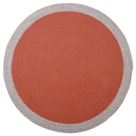Dywany dla dzieci - Dywan okrągły pomarańczowy Nolan Rust 120x120 - miniaturka - grafika 1