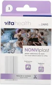 Apteczki i materiały opatrunkowe - NONVIplast &ndash; plaster włókninowy z opatrunkiem 6 cm x 1 m + nożyczki (Zarys) - miniaturka - grafika 1