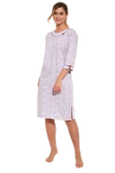 Piżamy damskie - Cornette Stella2 734/325 damska koszula nocna plus size - miniaturka - grafika 1