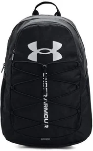 Under Armour Plecak sportowy unisex Hustle Czarny/czarny/srebrny (001) Jeden rozmiar 1364181 - Plecaki - miniaturka - grafika 10