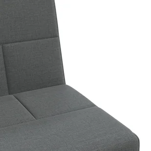 Sofa rozkładana L, ciemnoszara, 255x140x70 cm, tkanina Lumarko! - Narożniki - miniaturka - grafika 9