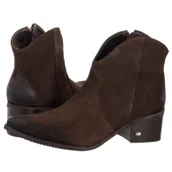 Botki damskie - Botki Brązowe 5669/015-F (KN39-a) Karino - miniaturka - grafika 1