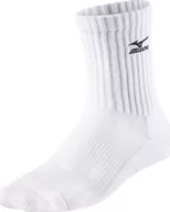 Skarpety termoaktywne - Mizuno Skarpety Mizuno Volley Socks Medium białe L / 41-43 - miniaturka - grafika 1