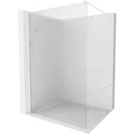 Ścianki i drzwi prysznicowe - Mexen Kioto ścianka prysznicowa 80 x 200 cm, prążki 8 mm, biała - miniaturka - grafika 1