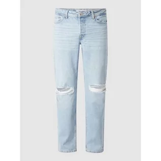 Spodnie męskie - Jeansy o luźnym kroju z bawełny model Edge - Only & Sons - grafika 1