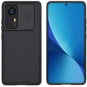 Etui i futerały do telefonów - Nillkin CamShield Pro do Xiaomi 12/12X Czarne nillkin_20220202155508 - miniaturka - grafika 1