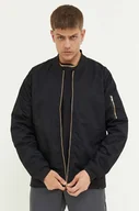 Kurtki męskie - Dickies kurtka bomber męski kolor czarny przejściowa - miniaturka - grafika 1