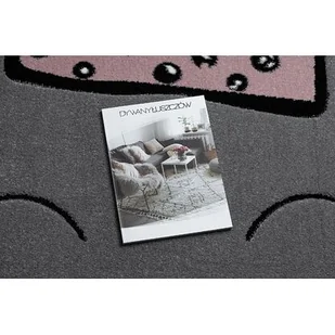 Dywan PETIT CAT KOTEK KORONA szary Szary, 240x330 - Dywany - miniaturka - grafika 1
