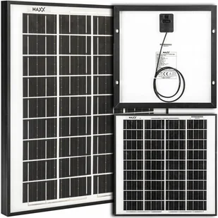 Panel solarny fotowoltaiczny 20W 4SUN 12V 1 szt. - Akcesoria do kolektorów i fotowoltaiki - miniaturka - grafika 1