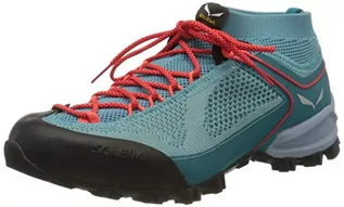 Buty trekkingowe damskie - Salewa Damskie buty trekkingowe Ws Alpenviolet Knitted, Canal Blue Ocean, 40.5 EU - grafika 1