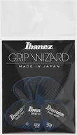 Inne akcesoria gitarowe - Ibanez plektrony Wizard-Serie, z uchwytem typu papier piaskowy, 1,0 MM, żółte, 6 sztuki, ppa1 6hsgye, granatowy PPA16HSGDB - miniaturka - grafika 1