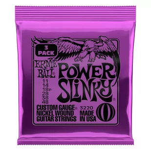 Struny do gitary elektrycznej Ernie Ball 3220 - Struny gitarowe  - miniaturka - grafika 1