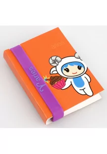 Zodiak notatnik z opaską na rękę Baran - Szkolne artykuły papiernicze - miniaturka - grafika 2