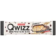 Aminokwasy - NUTREND Qwizz 35% Protein Bar 60g BATON BIAŁKOWY Cookies and Cream - miniaturka - grafika 1