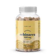 Witaminy i minerały - Ekstrakt z echinacea, 400 mg, Pure Lab, Aura Herbals, 170 kapsułek - miniaturka - grafika 1