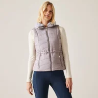 Kurtki i kamizelki sportowe damskie - Regatta Damska ocieplana kamizelka Walless Liliowy, Rozmiar: 44 - miniaturka - grafika 1