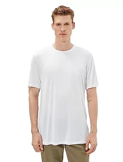 Koszulki męskie - Koton Koszulka męska Crew Neck Short Sleeve Basic Viscose Blend, Mix (wielokolorowy), M - grafika 1