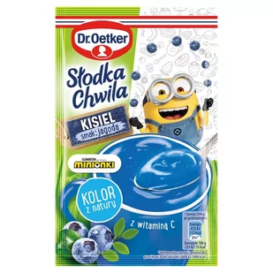 Dr. Oetker Słodka Chwila Kisiel smak jagoda 29 g - Kisiel - miniaturka - grafika 1