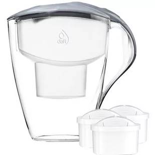 Dafi Omega Unimax LED 4,0 L Biały - Dzbanki filtrujące - miniaturka - grafika 1