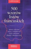 Książki do nauki języka francuskiego - 500 wzorów listów francuskich - miniaturka - grafika 1
