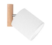 Lampy ścienne - Spot-Light 2017400311549 - Kinkiet punktowy BENITA 1xE27/25W/230V dąb - miniaturka - grafika 1