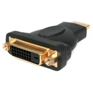 Adaptery i przejściówki - StarTech HDMIDVIMF zmieniacz płci / kabli HDMI DVI-D Czarny - miniaturka - grafika 1