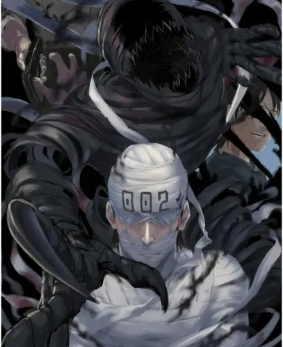 Plakat Anime Manga Ajin an_042 A3 (custom)