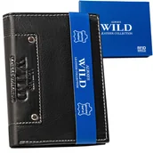 Portfele - Pionowy portfel męski Always Wild z ochroną RFID, 13 x 10 x 2 cm - miniaturka - grafika 1