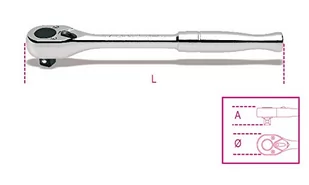 BETA Q4 - POKRTO Z DWUKIERUN. MECHANIZMEM ZAPADKOWYM 1/2 META 920M/55 - Klucze i nasadki - miniaturka - grafika 1