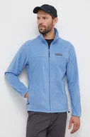 Bluzy męskie - Columbia bluza sportowa Steens Mountain 2.0 kolor niebieski wzorzysta - miniaturka - grafika 1