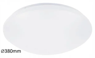 Lampa sufitowa plafon Led do kuchni biały okrągły 38 cm 4000K Rabalux - Lampy sufitowe - miniaturka - grafika 1