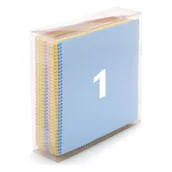 Akcesoria do okularów - Ściereczka do okularów z Mikrofibry MIX 14x17cm - 1szt - miniaturka - grafika 1