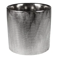 Donice - Splendid Osłonka doniczki ceramiczna Hugo 13cm złota - miniaturka - grafika 1