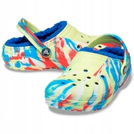 Kapcie damskie - KLAPKI DZIECIĘCE CROCS KAPCIE PLUSZOWE CIEPŁE - miniaturka - grafika 1
