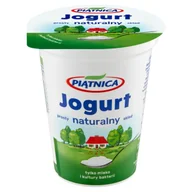 Soki i napoje niegazowane - Jogurt naturalny Piątnica 330g - miniaturka - grafika 1